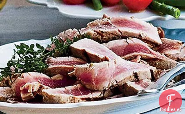 Filetes de Atún Niçoise a la Parrilla
