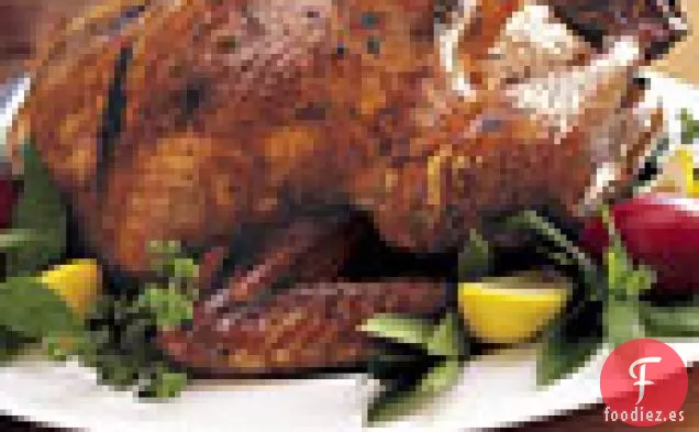 Pavo Asado con Glaseado de Granada