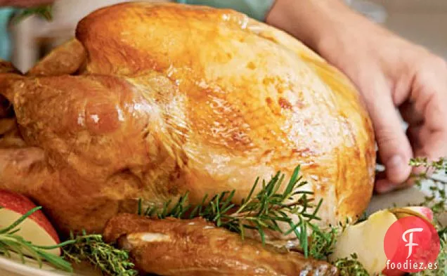 Pavo en Salmuera con Especias con Salsa de Sidra