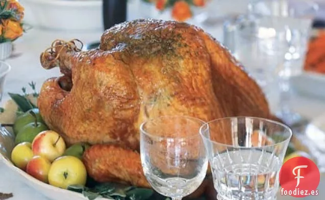 Pavo de Arce en Salmuera con Salsa de Crema