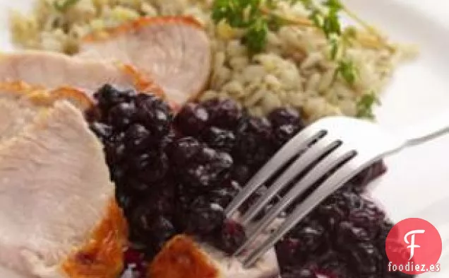 Pavo Con Salsa De Arándanos