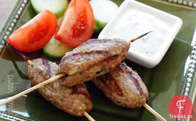 Kebabs de Kofta de Pavo Persa