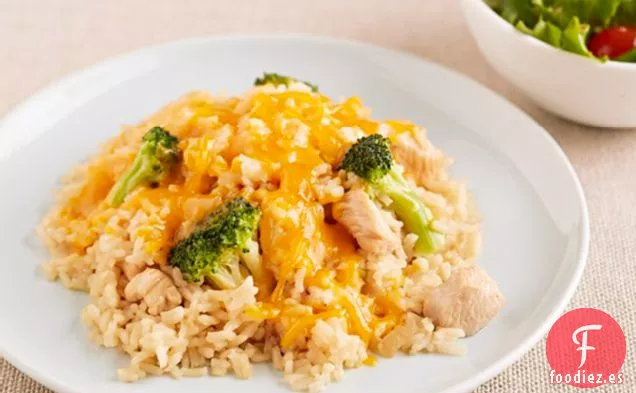 ¡Cocina KRAFT! Arroz con Brócoli y Pavo con Queso