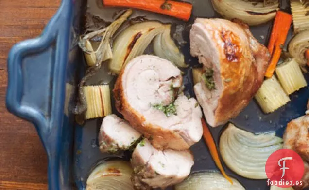 Receta De Pechuga De Pavo Con Ciruelas Escalfadas