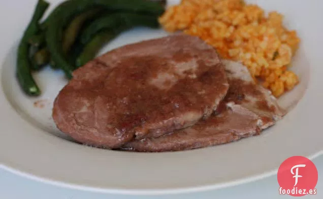 Receta De Crockpot De Pavo Con Salsa De Chipotle De Frambuesa