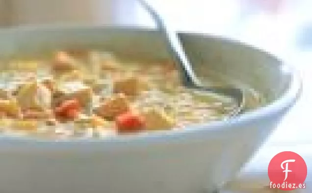 Sopa de Pavo Mulligatawny