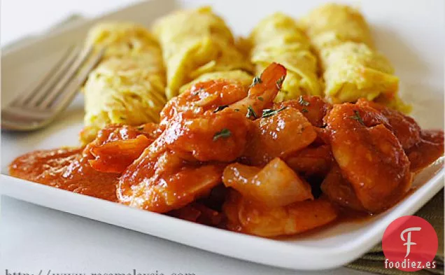 Sambal Udang/Sambal de gambas