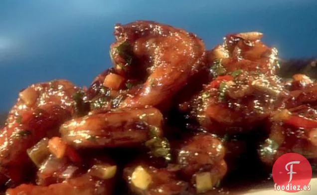 Sangría de Langostinos Glaseados