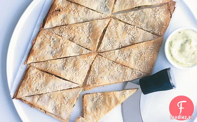 Tostadas De Langostinos Y Sésamo