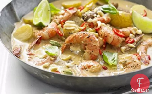 Massaman Curry De Gambas