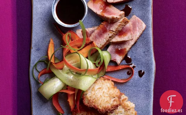 Filetes de Atún a la Brasa con Salsa de Soja Cítrica