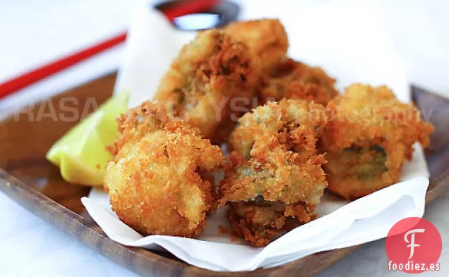 Ostras Fritas Con Panko (kaki Furai / kaki Fry)