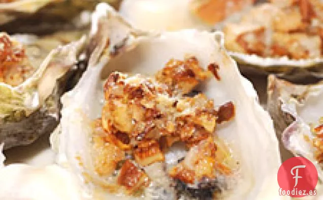 Rebozuelos Y Ostras De Parmesano