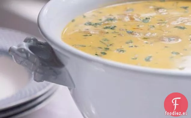Bisque de Ostras Doradas