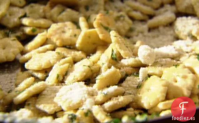 Galletas de Ostras con Parmesano