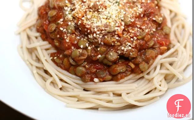 Espaguetis Con Salsa 