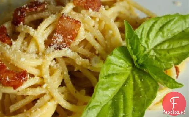 Pasta Carbonara No Tradicional