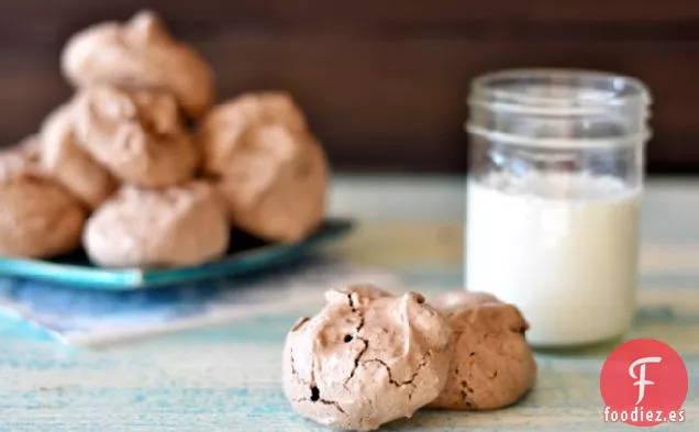 Merengues de Chocolate y Almendras