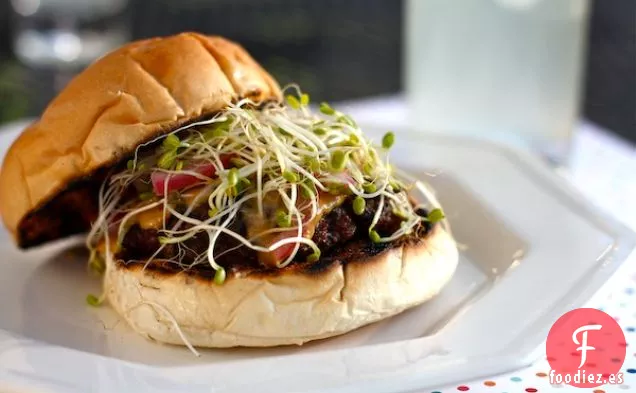 Hamburguesa Nihon Con Crema De Miso