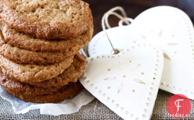 Galletas Quebradizas de Maní Saladas