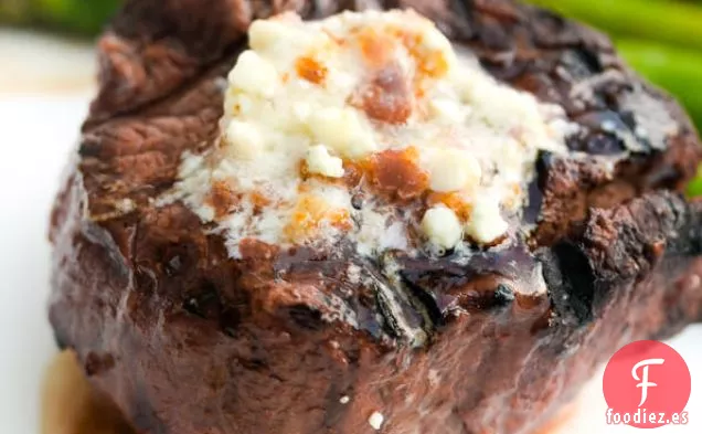 Receta De Mantequilla De Tocino Y Queso Azul