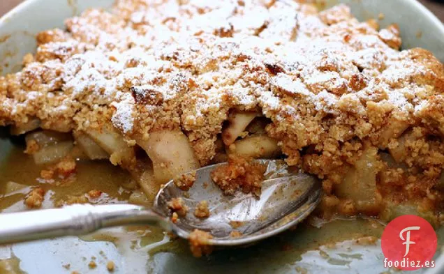 Patatas Fritas De Pera Con Mantequilla Marrón De Vainilla