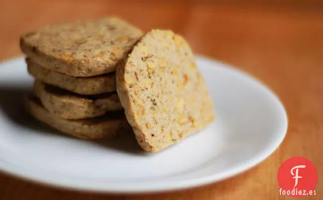 Galletas de Mantequilla Marrón de romero y nuez