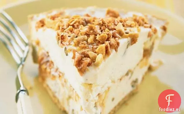 Pastel de Helado de Caramelo de Mantequilla