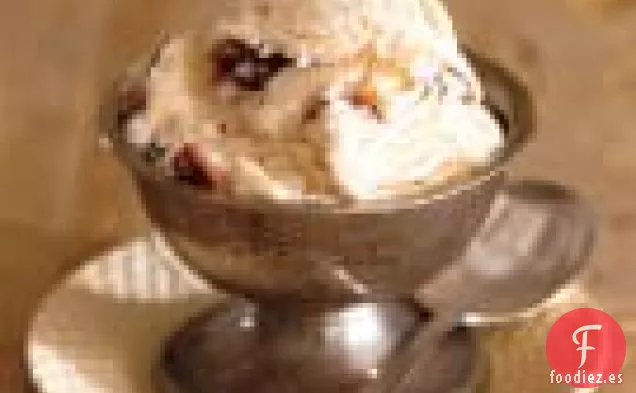 Helado de mantequilla y nuez