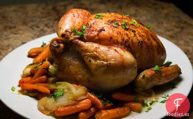 Receta De Pollo Asado Con Mantequilla De Limón
