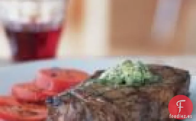 Filetes Con Mantequilla De Hierbas