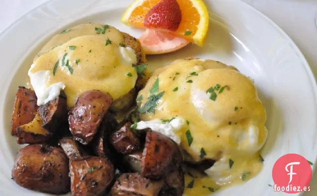 Receta de Huevos de Marisco Benedict