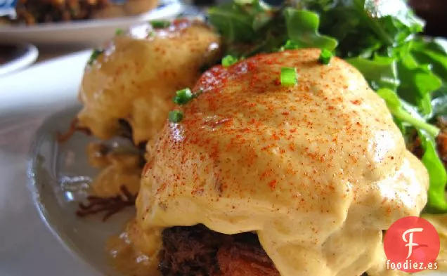 Receta Benedict De Bistec Y Huevos Chipotle