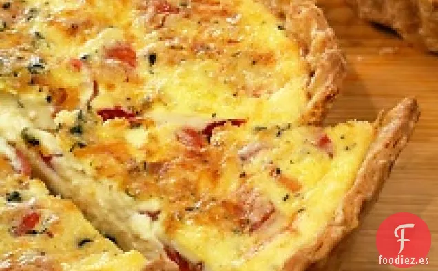 Quiche De Maíz Y Tomate