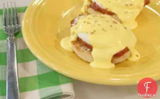Huevos Benedict Con Salsa Holandesa Fácil