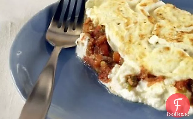 Tortilla De clara De huevo Con Queso De Cabra