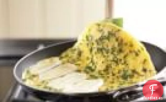 Tortilla De Hierbas Y Brie