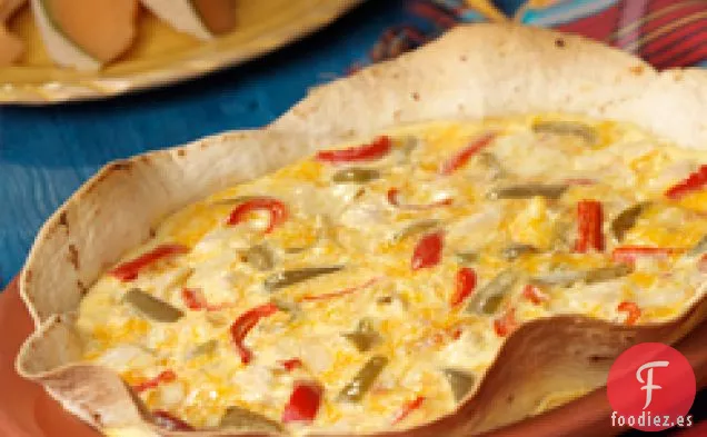 Quiche de Fajita del Sudoeste