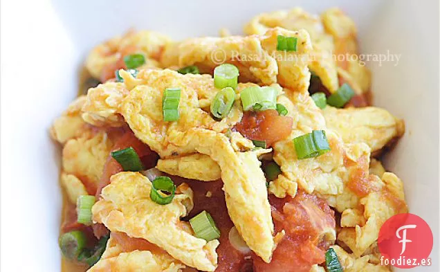 Receta de Huevos de Tomate (???? / ?????)