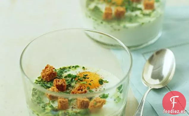 Huevos A La Brasa Con Hierbas Finas
