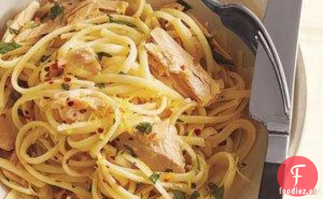 Pasta De Atún A Limón Y Aceite De Oliva