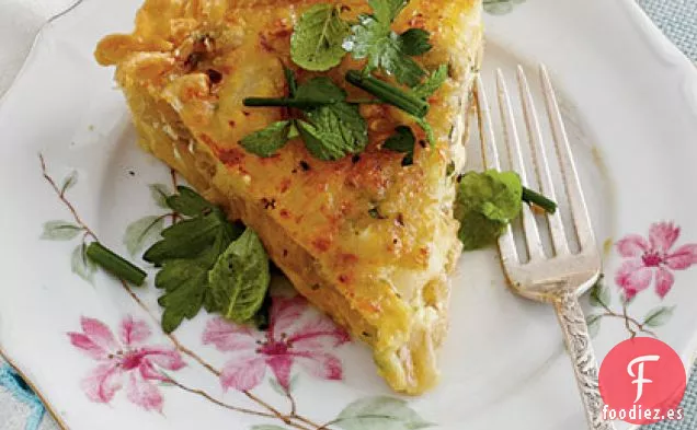 Quiche de Cebolla Caramelizada