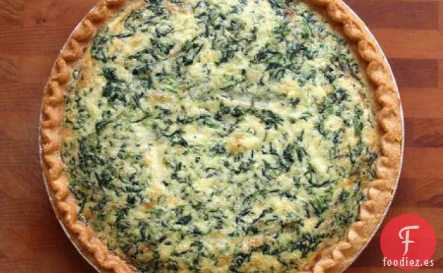 Quiche de Espinacas y Gruyere