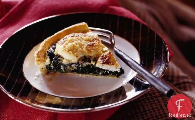 Quiche de Espinacas y Queso de Cabra