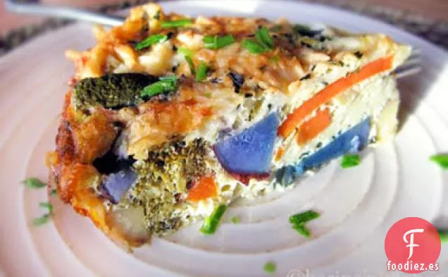 Quiche De Patata Y Zanahoria Morado