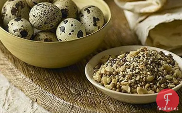 Huevos De Codorniz Con Dukkah