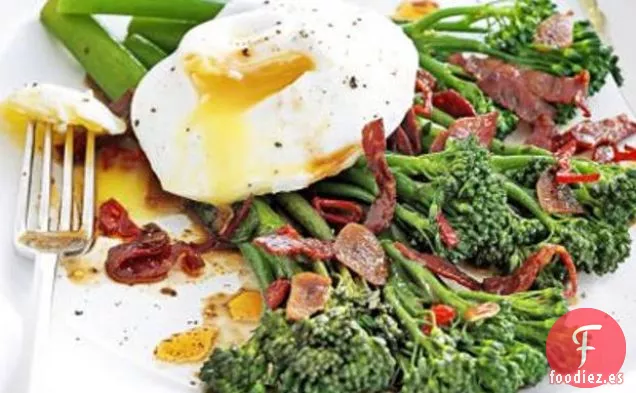 Brócoli, Chorizo y Huevo