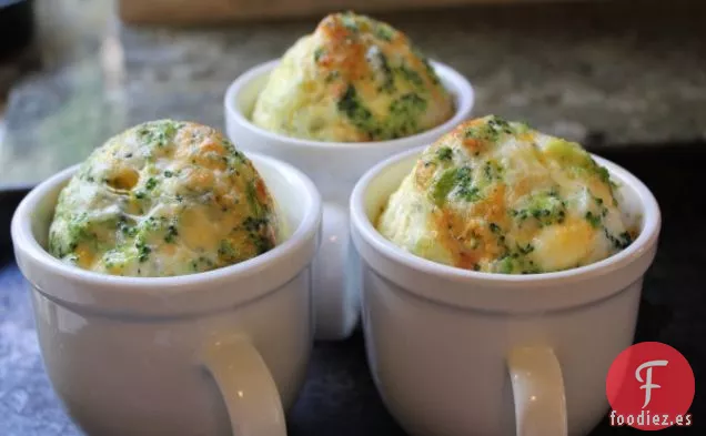 Quiche Sin Corteza En Una Receta De Taza