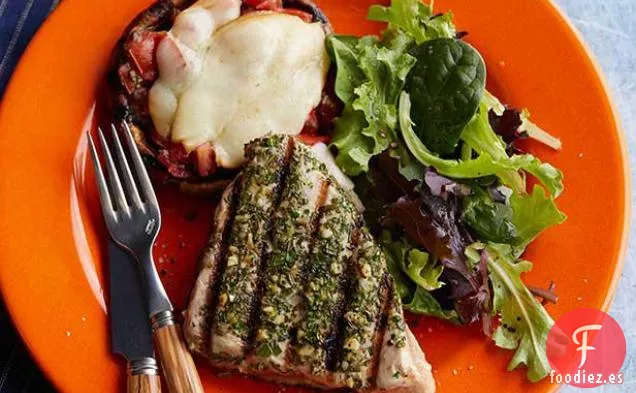 Filetes de Atún A La Parrilla Al Estilo Toscano