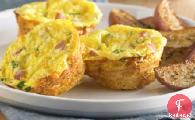 Jamón Sin Corteza Y Mini Quiches Suizos